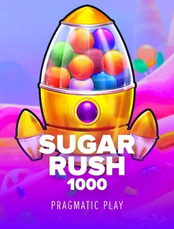 Sugar Rush 1000 slot from Pragmatic Play, 96.5% RTP, at Fortune Clock Casino