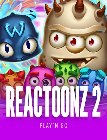 Reactoonz 2 cover by Play'n GO, 96.2% RTP