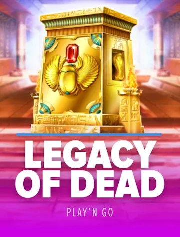 Legacy of Dead slot from Play'n GO, 96.5% RTP, at Fortune Clock Casino