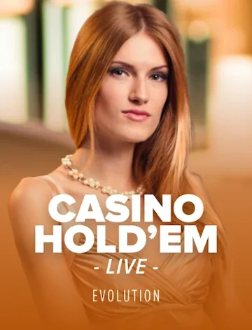 Casino Hold'em Live slot from Evolution, 97.8% RTP, at Fortune Clock Casino