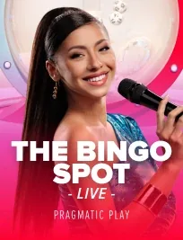The Bingo Spot slot from Pragmatic Play Live, 95% RTP, at Fortune Clock Casino